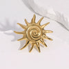 Wholesale Women's Stainless Steel Electroplated Constellation Open Ring Hand Jewelry
