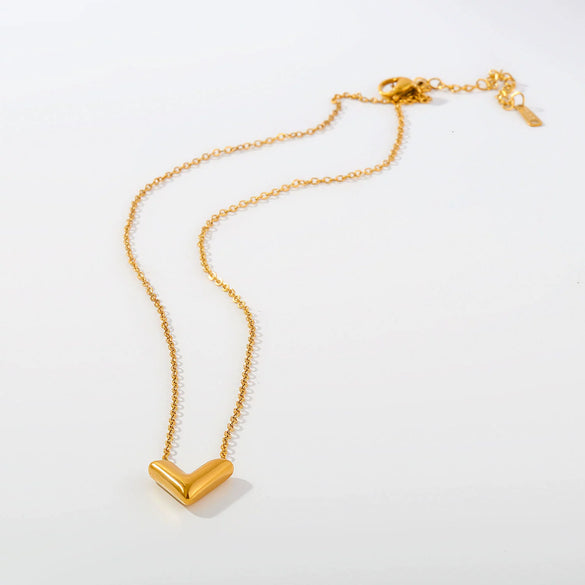 Wholesale Women's Stainless Steel Electroplated Flower Cross Chain Necklace