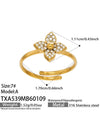 Wholesale Women's Stainless Steel Electroplated Flower Jewelry Set Including Necklace Bracelet And Earrings
