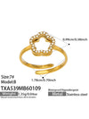 Wholesale Women's Stainless Steel Electroplated Flower Jewelry Set Including Necklace Bracelet And Earrings