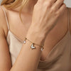 Wholesale Women's Stainless Steel Electroplated Geometric Shell Butterfly Bracelet With Original Design