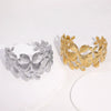 Wholesale Women's Stainless Steel Electroplated Lily Flower Open Bracelet