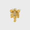 Wholesale Women's Stainless Steel Electroplated Marine Series Accessories With Hirback Pattern And Cute Starfish Lobster Koi Pendant For Diy