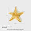 Wholesale Women's Stainless Steel Electroplated Marine Series Accessories With Hirback Pattern And Cute Starfish Lobster Koi Pendant For Diy