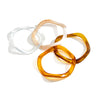 Wholesale Women's Stainless Steel Electroplated Wave Bracelet Jewelry Accessories
