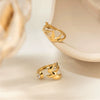 Wholesale Women's Stainless Steel Electroplated Winged Ring With Peace Dove And Olive Leaf Design