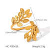 Wholesale Women's Stainless Steel Geometric And Flower Patterned Electroplated Stud Earrings