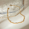 Wholesale Women's Stainless Steel Geometric Bracelet With Electroplating