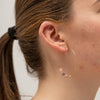 Wholesale Women's Stainless Steel Geometric Cshaped Electroplated Earrings For Spring And Summer