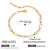 Wholesale Women's Stainless Steel Geometric Cuban Zircon Bracelet With Electroplating Light Luxury High End Metal Chain Non Fading Titanium Steel