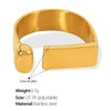 Wholesale Women's 316L Stainless Steel Geometric Doublelayer Ring Set With Electroplating Design