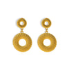 Wholesale Women's 316L Stainless Steel Geometric Earrings With Electroplating