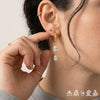 Wholesale Women's Stainless Steel Geometric Electroplated Earrings