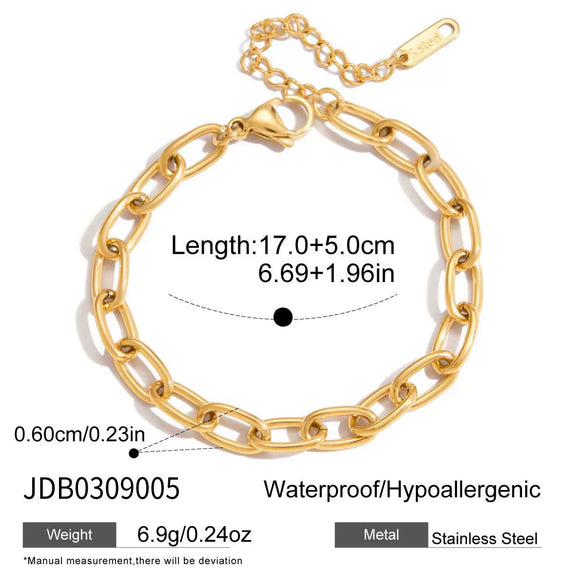 Wholesale Women's Stainless Steel Geometric Insect Bracelet And Clavicle Chain With Electroplating