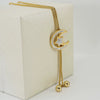 Wholesale Women's Stainless Steel Geometric Necklace Electroplated Style Square Pearl Chain