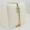 Wholesale Women's Stainless Steel Geometric Necklace Electroplated Style Square Pearl Chain