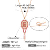 Wholesale Women's Stainless Steel Geometric Necklace With Pvd Furnace Vacuum Real Gold Plating