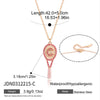 Wholesale Women's Stainless Steel Geometric Necklace With Pvd Furnace Vacuum Real Gold Plating