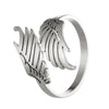 Wholesale Women's Stainless Steel Geometric Open Ring With Polishing Treatment