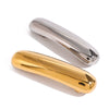 Wholesale Women's Stainless Steel Geometric Oval Spring Clip Hairpin Jewelry With Electroplating Treatment