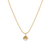 Wholesale Women's Stainless Steel Geometric Pearl Stacking Necklaces With Electroplating Retro Design