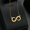 Wholesale Women's Stainless Steel Geometric Pendant Ochain Necklace With Polishing Plating