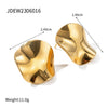 Wholesale Women's Stainless Steel Geometric Ring With Electroplating Processing