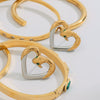 Wholesale Women's Stainless Steel Geometric Snake Earrings With Electroplating Jewelry