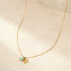 Wholesale Women's Stainless Steel Geometric Starfish Fashion Ol Style 18K Gold Plated Necklace