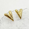 Wholesale Women's Stainless Steel Geometric Tassel Earrings With Electroplating Treatment Fashion Style