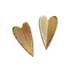Wholesale Women's Stainless Steel Geometric Tassel Earrings With Electroplating Treatment Fashion Style
