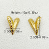 Wholesale Women's Stainless Steel Geometric Tassel Earrings With Electroplating Treatment Fashion Style