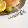 Wholesale Women's Stainless Steel Geometric Titanium Steel Earrings With Electroplating Luxury Jewelry