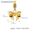 Wholesale Women's 316L Stainless Steel Geometric Tree Of Life Inlaid Zircon Electroplated Bracelet