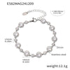 Wholesale Women's 316L Stainless Steel Handmade Inlaid Geometric Zircon Bracelet Pvd Plated 18K Gold Color