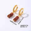 Wholesale Women's Stainless Steel Handmade Simple Allmatch Earrings With Original Design