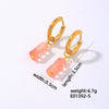 Wholesale Women's Stainless Steel Handmade Simple Allmatch Earrings With Original Design
