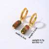 Wholesale Women's Stainless Steel Handmade Simple Allmatch Earrings With Original Design