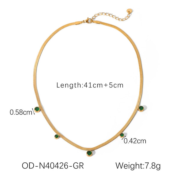 Wholesale Women's Stainless Steel Heartshaped Handmade Bracelet With Pvd Vacuum Plating And Zircon Inlay