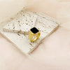Wholesale Women's Stainless Steel Inlaid Geometric Square Ring