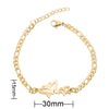 Wholesale Women's Stainless Steel Insect Butterfly Mori Animal Style Electroplated Bracelet