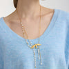 Wholesale Women's Stainless Steel Jewelry Necklace With Peace Dove Tassel Heart Shape Animal Zodiac Pattern Electroplated Design
