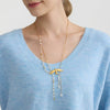 Wholesale Women's Stainless Steel Jewelry Necklace With Peace Dove Tassel Heart Shape Animal Zodiac Pattern Electroplated Design