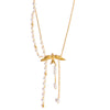 Wholesale Women's Stainless Steel Jewelry Necklace With Peace Dove Tassel Heart Shape Animal Zodiac Pattern Electroplated Design
