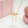 Wholesale Women's Stainless Steel Jewelry Necklace With Peace Dove Tassel Heart Shape Animal Zodiac Pattern Electroplated Design