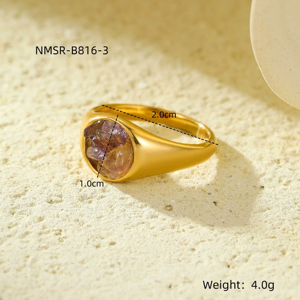 Wholesale Women's Stainless Steel Jewelry Set With Heart Water Drop And Bell Patterns Electroplated