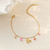 Wholesale Women's Stainless Steel 18K Electroplated Geometric Style Bracelet Jewelry