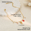 Wholesale Women's Stainless Steel 18K Electroplated Geometric Style Bracelet Jewelry