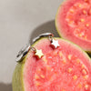 Wholesale Women's Stainless Steel 18K Gold Electroplated Star Shaped Ear Clip Earrings