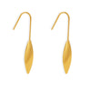 Wholesale Women's 316L Stainless Steel 18K Gold Plated Drop Shape Geometric Earrings